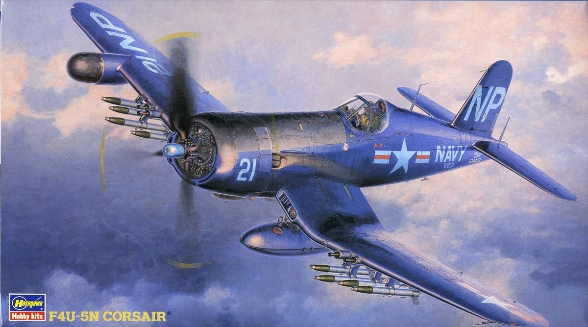 HASEGAWA HA09075 1/48 F4U-5N CORSAIR (Plastic Assembly Model Kit)