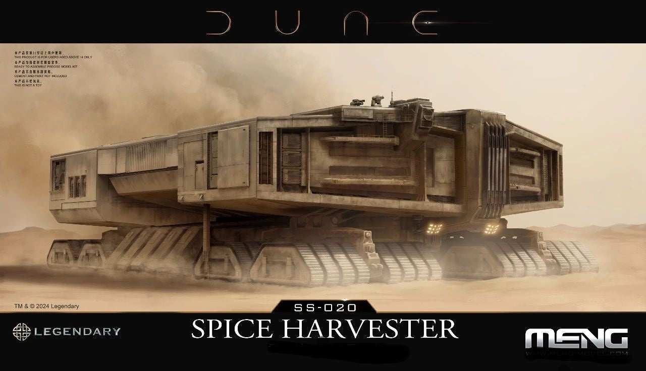 MENG SS-020 SPICE HARVESTER Assembly Model Kit