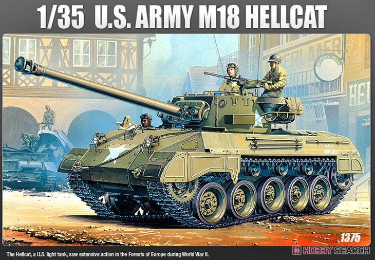 ACADEMY AC13255 1/35 M-18 Hellcat Jagdpanzer model kit