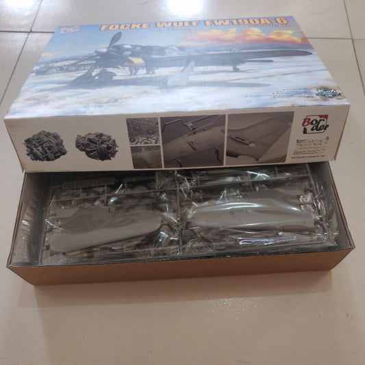 Explore the BORDER BF-003 1/35 German Focke-Wulf FW-190A-6 Airplane Model Kit for accurate detailing and easy assembly, perfect for model enthusiasts!