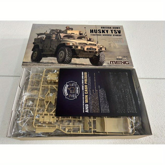 British Army Husky TSV (Tactical Support Vehicle) 1/35 Model Kit | Meng VS-009
