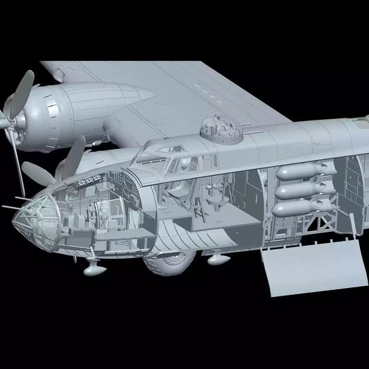 HK Model 01F002 1/48 B-17F Flying Fortress Aircarft (Plastic model) - ModelHives
