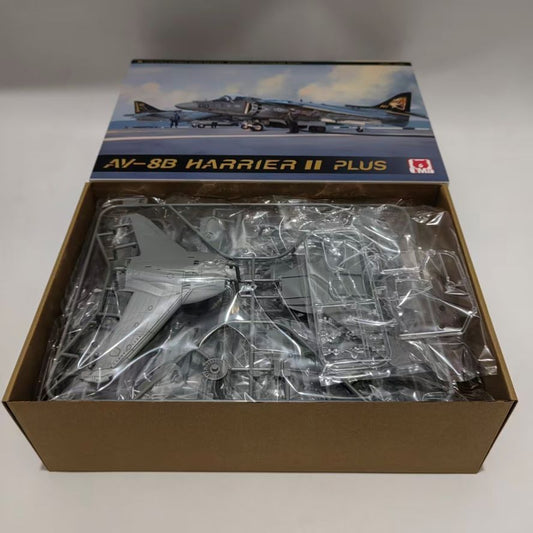 AV-8B Harrier II PLUS Tiger Camouflage 1/48 Aircraft Model Kit | UMa Model D1003