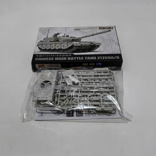MENG 72-013 1/72 Chinese ZTZ99A/B MBT Tank Model Kit New(2 Options)