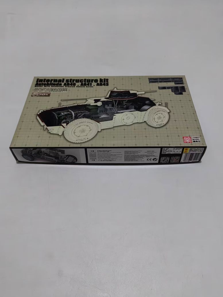 Heavy&Lanmo NM3501 1/35 Autoblinda AB40/41/43 Armored Car Internal Structure Kit