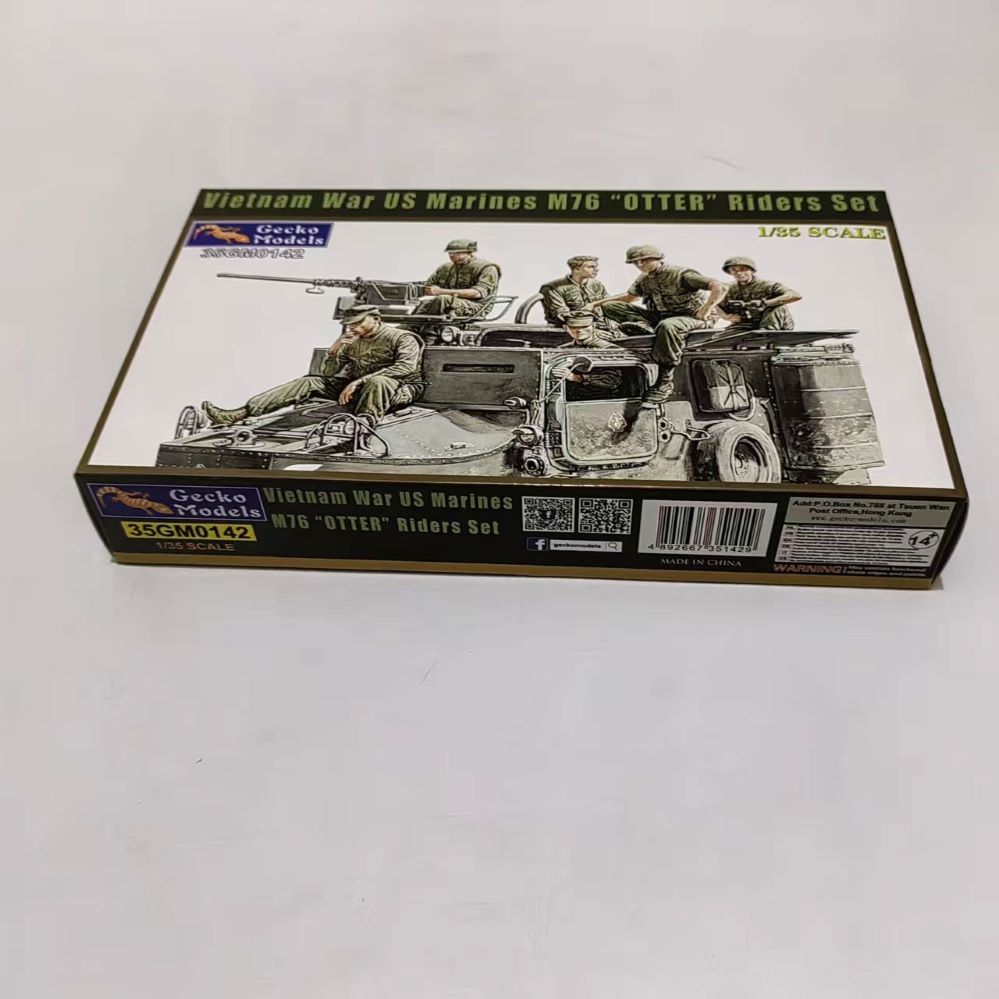 Gecko 35GM0142 1/35 Vietnam War US Marines M76"OTTER" Riders Set Model Kit
