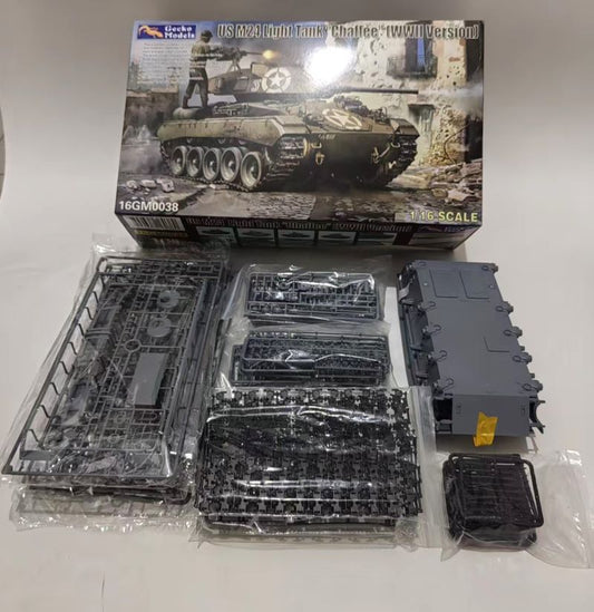 1/16 US M24 Light Tank"Chaffee' (WWII) Model Kit | Gecko Models 16GM0038
