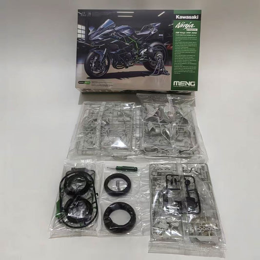 1/9 Kawasaki Ninja H2R 2018 Model kit "Hot" | MENG Motorcycle Series MT-011