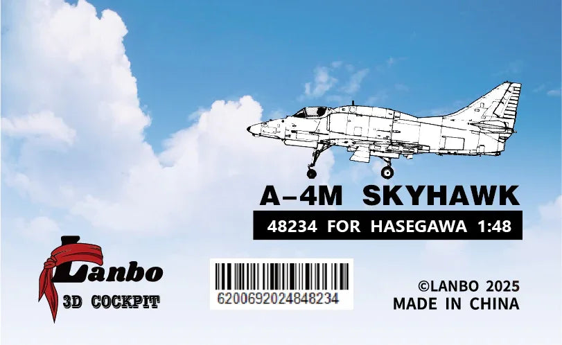LANBOMODEL 48234 1/48 USA A-4M Fighter Jet£¨For hasegawa£© - ModelHives