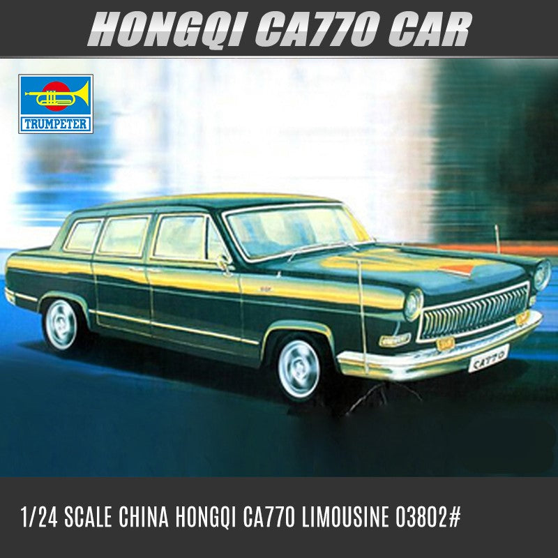 Trumpeter 03802 1/24 CHINA HONGQI CA770 LIMOUSINE