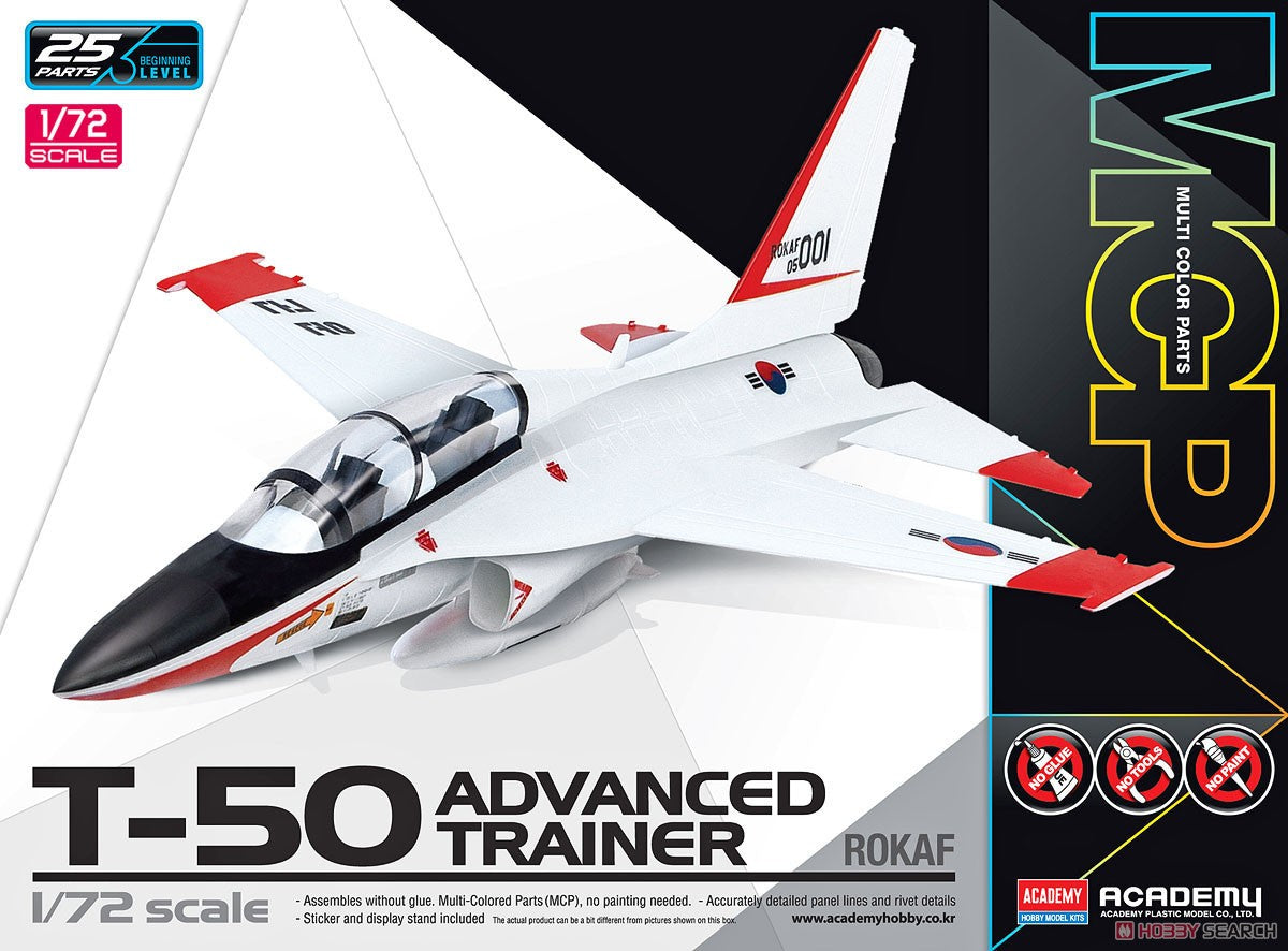 Academy AC12519 1/72 ROKAF T-50 ADVANCED TRAINERPLASTIC MODEL kit