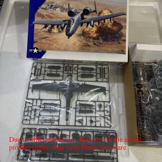 Build the detailed A-10C Thunderbolt II Airplane Model Kit from Great Wall Hobby L4829. Perfect for enthusiasts, this 1/48 scale kit offers exciting assembly!