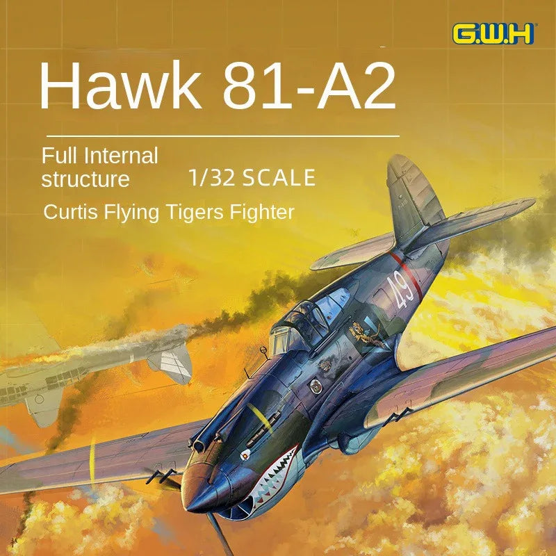 GreatWall L3201 1/32 Hawke 81-A2 Curtiss SDU fighter Model Kit - ModelHives