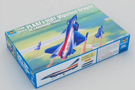 Trumpeter 1/48 02857 PLAAF J-10AY Vigorous Dragon "8.1 Aerobatic Team"