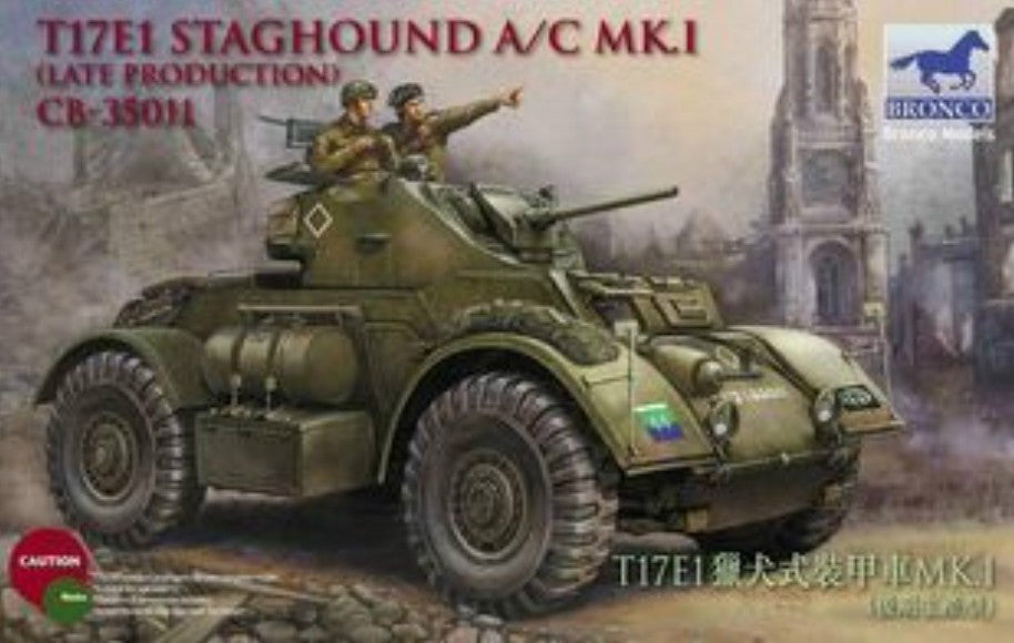 Bronco CB35011 1/35 T17E1 Staghound Mk.I Late Production