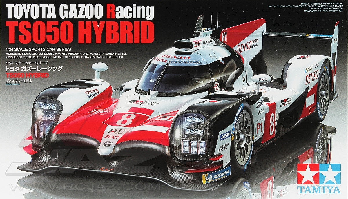 Tamiya 24349 1/24 Scale Model Kit Gazoo Racing TS050 Hybrid Car 2018-19