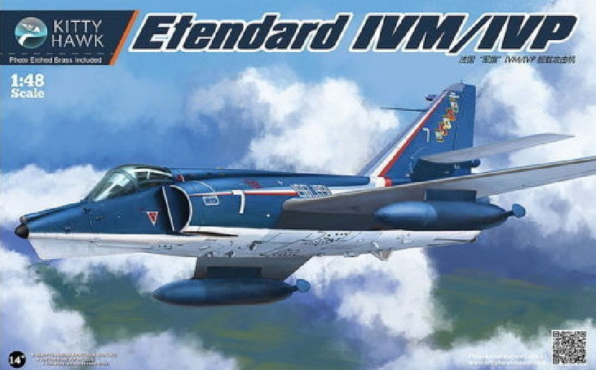 Kitty Hawk 80137 1/48 Etendard IVM/IVP Assembly model New