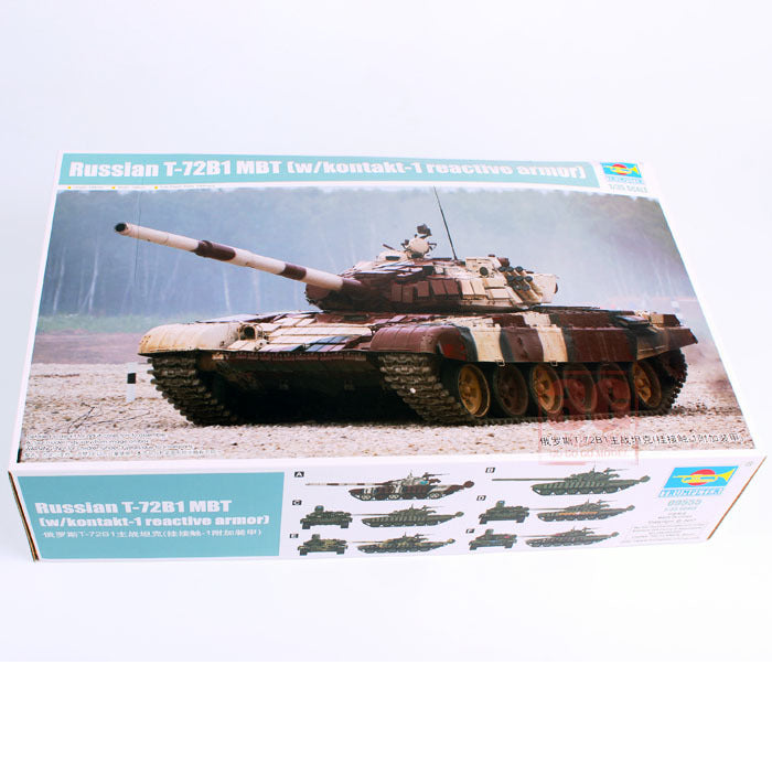 Trumpeter 1/35 09555 Russian T-72B/T-72B1 MBT "w/Kontakt-1 Reactive Armor"