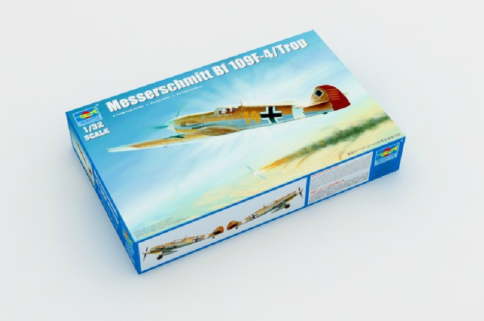 Trumpeter 1/32 02293 Messerschmitt Bf109F-4 Trop