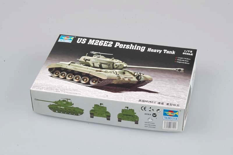 Trumpeter 1/72 07299 US M26E2 Pershing Heavy Tank