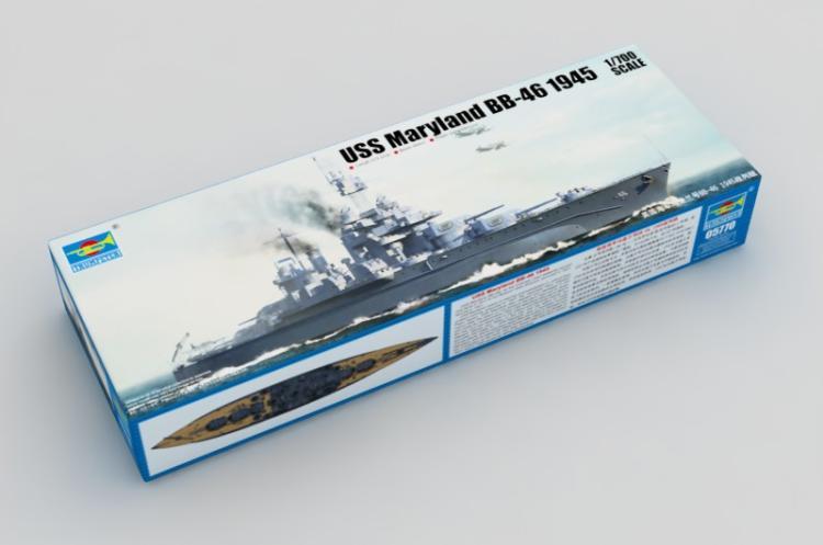 Trumpeter 1/700 05770 USS Maryland BB-46 1945