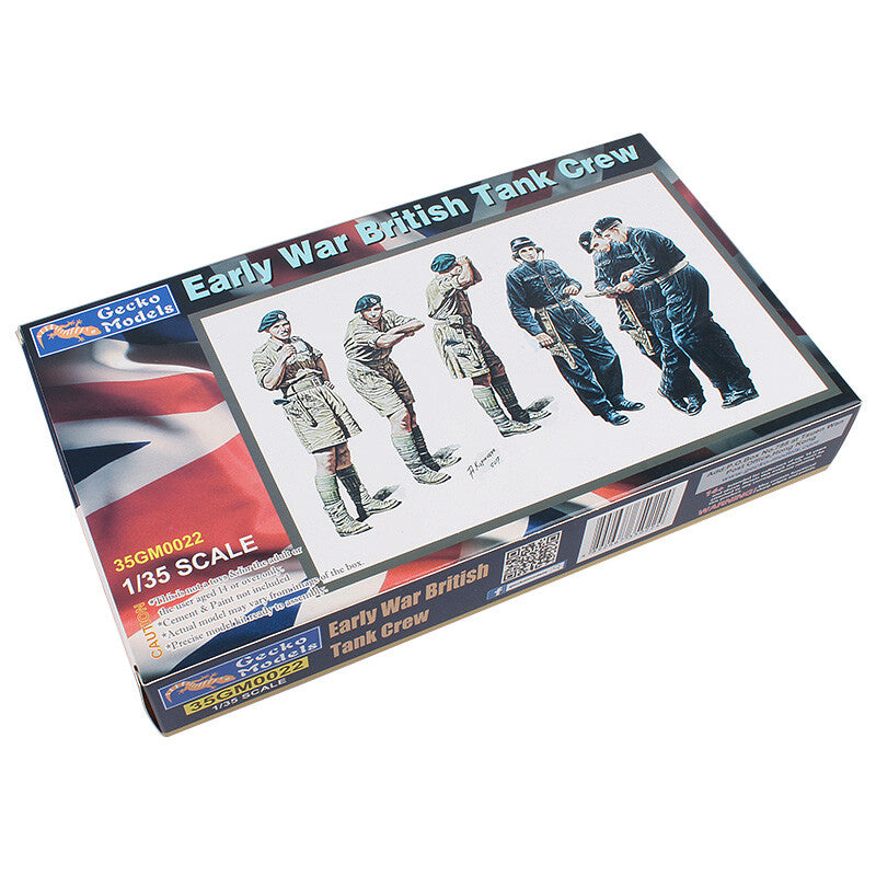 Gecko Models 35GM0022 1/35 Early War British Tank Crew 2019 new ModelHive