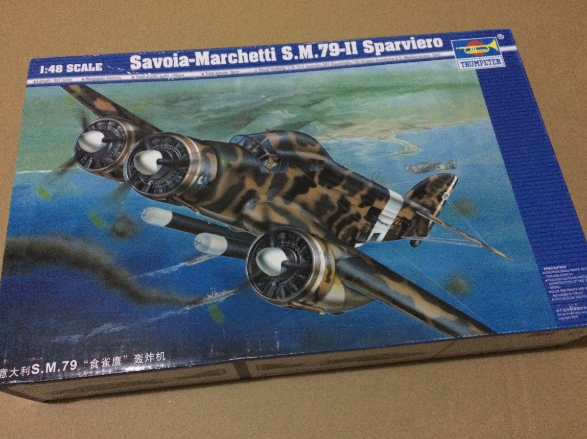 Trumpeter 1/48 02817 Savoia-Marchett?i S.M.79-II