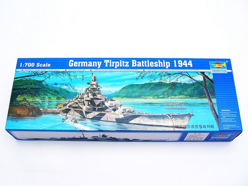 Trumpeter 1/700 05712 German Battleship Tirpitz 1944