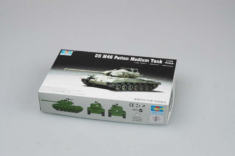 Trumpeter 1/72 07288 US M46 Patton Medium Tank