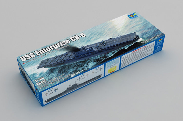 Trumpeter 1/700 06708 USS Enterprise CV-6