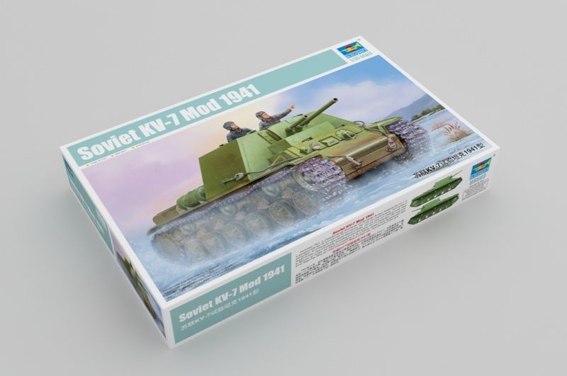 Trumpeter 09503 1/35 Russian KV-7 Mod.1941 AAA