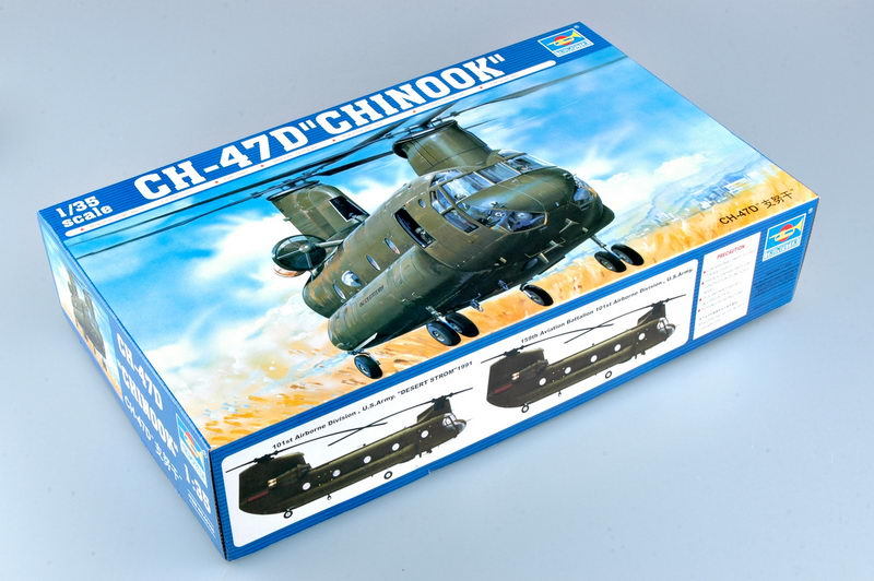 Trumpeter 1/35 05105 CH-47D Chinook Helicopter