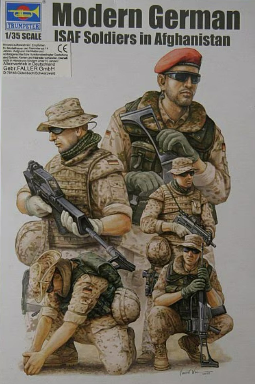 Trumpeter 1/35 00421 Modern German ISAF Soldier War