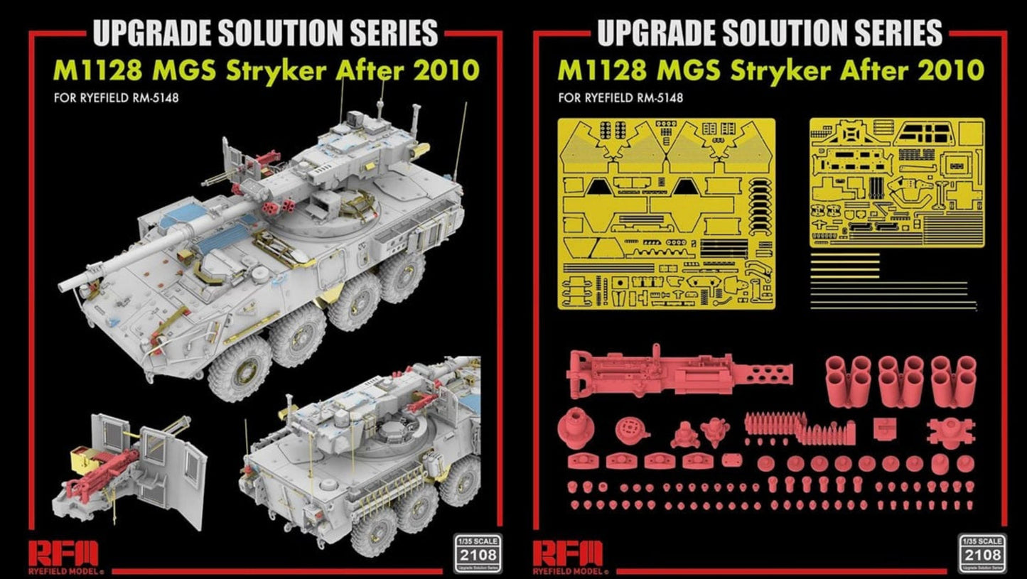 RYE FIELD 2108 1/35 Upgrade Solution M1128 MGS Stryker After 2010 (for RFM5148)