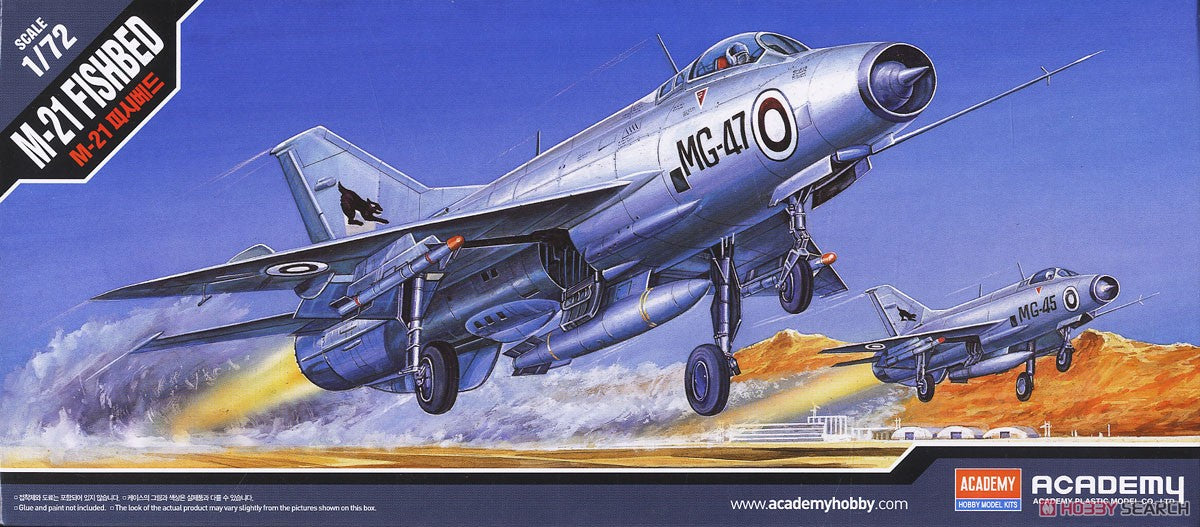 Academy 12442 1/72 MiG-21MF Fishbed "Plastic model¡±