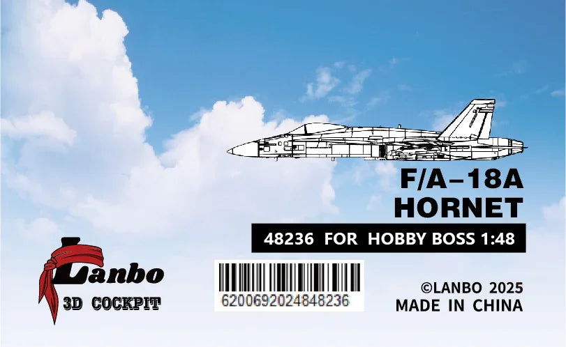 LANBOMODEL 48236 1/48 USA F/A-18A Fighter Jet£¨For HOBBYBOSS£© - ModelHives