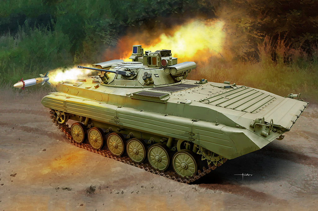 Trumpeter 09558 1/35 scale Russian BMP-2M Berezhok Turret Plastic Model Kit