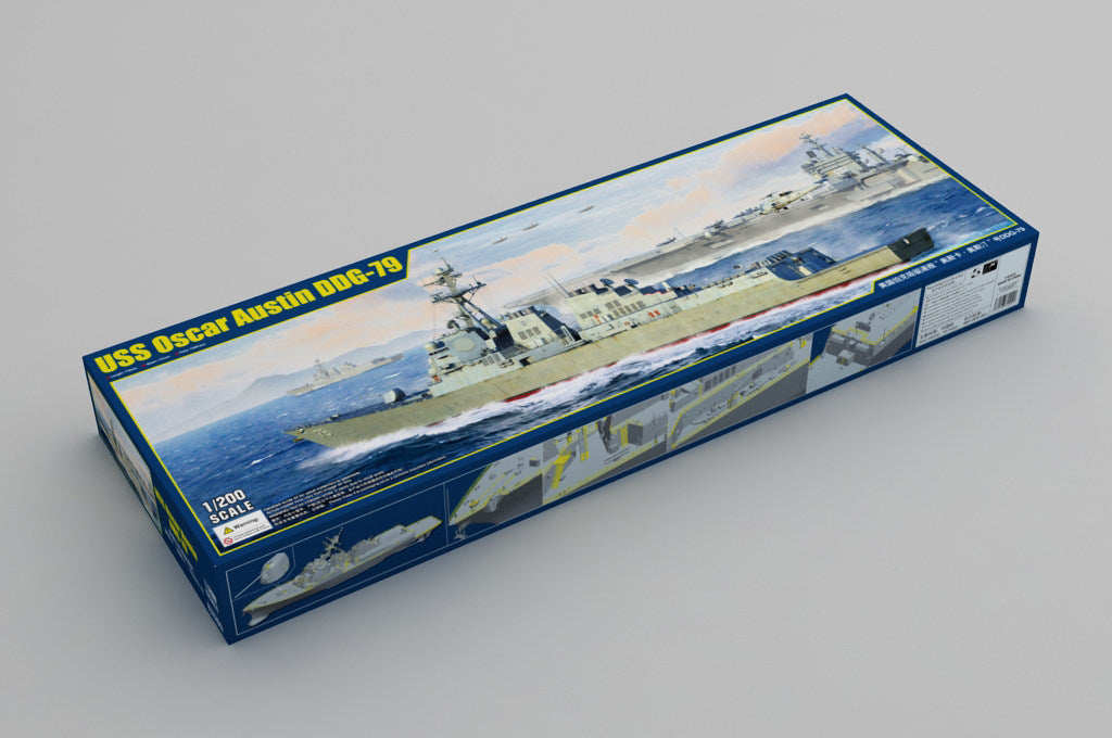 Trumpeter 62009 1/200 USS Oscar Austin DDG-79 Destroyer Assembly Model Kit