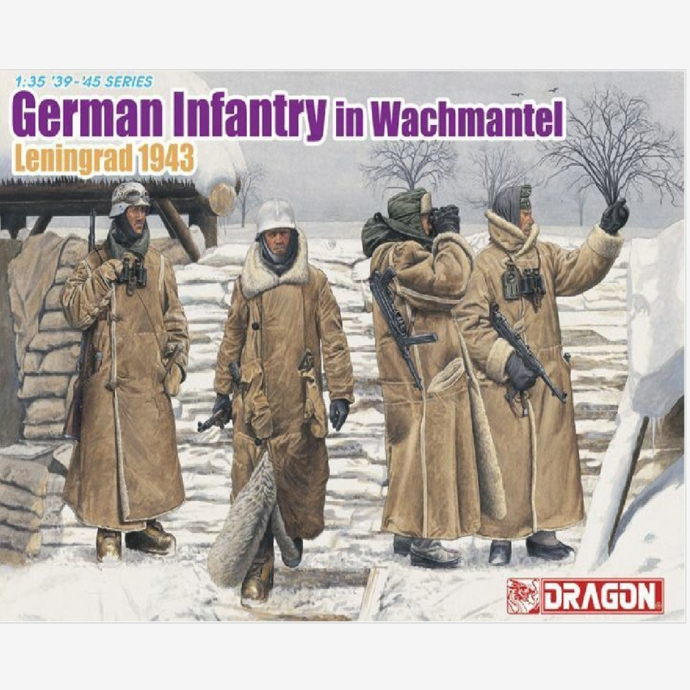 DRAGON 6518 1/35 German Infantry in Wachmantel Leningrad 1943