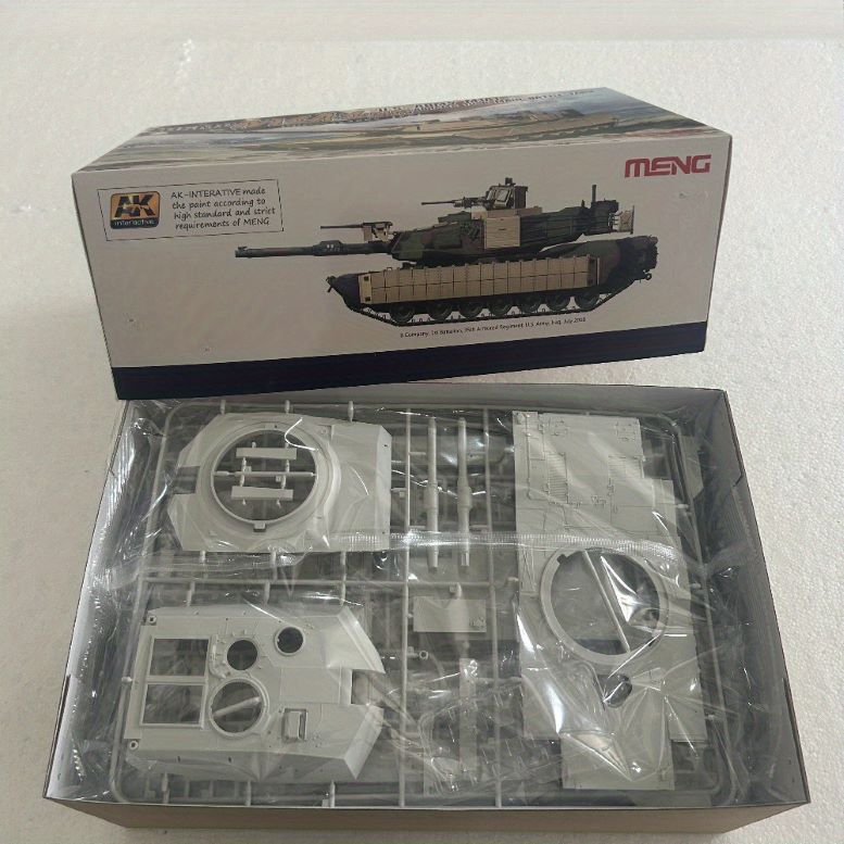 Meng Model 1/35 TS-032 AIM/U.S.Army M1A1 Abrams TUSK Main Battle Tank model kit