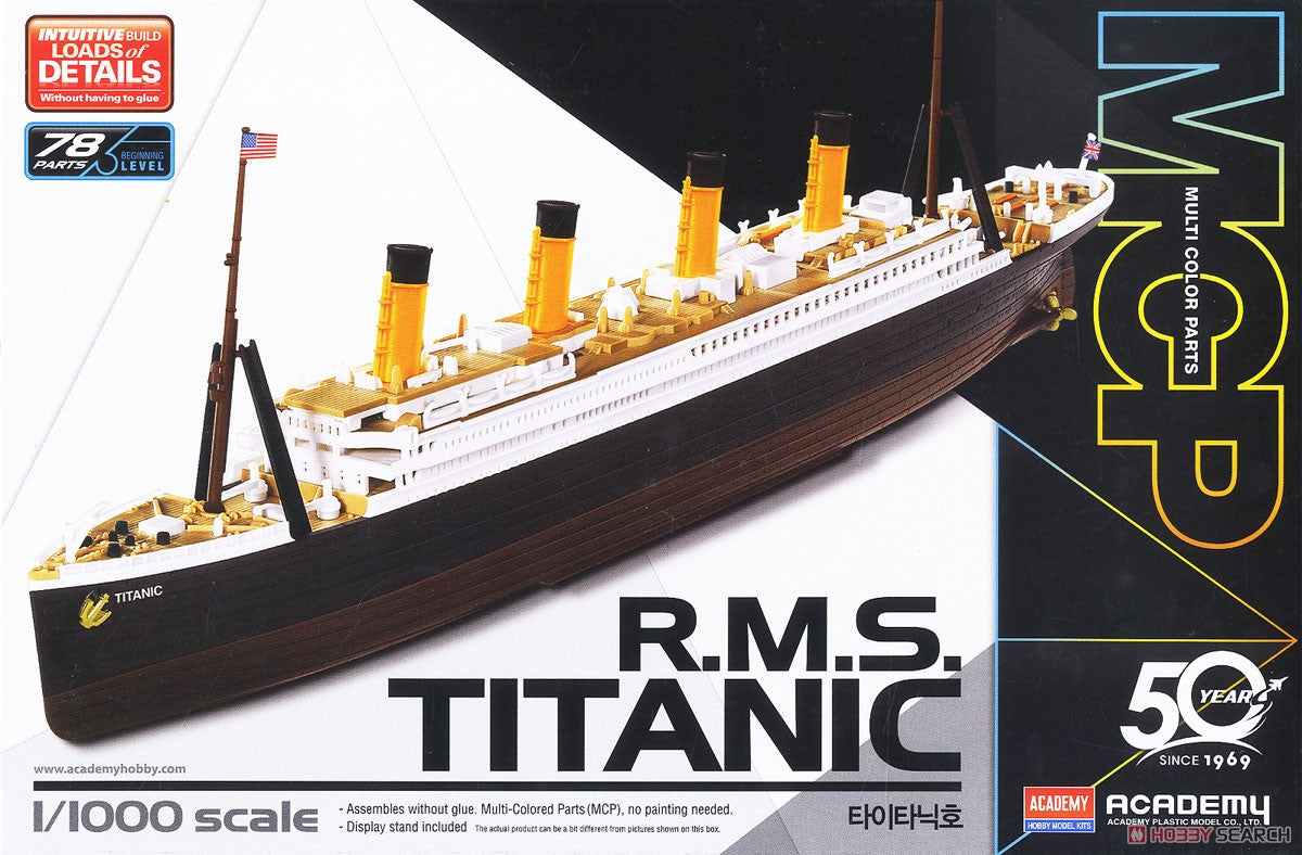 Academy 14217 1/1000 RMS Titanic "Plastic model¡±