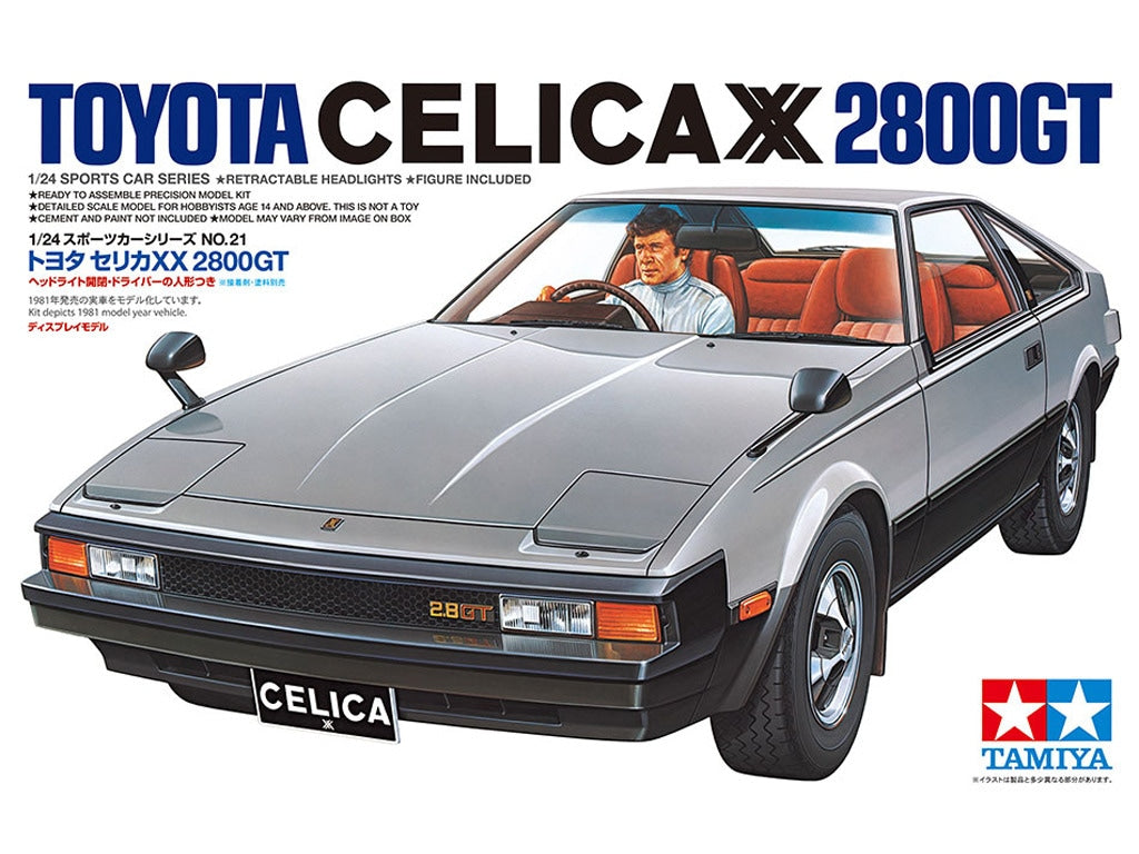 Tamiya TA24021 1/24 XX 2800 GT Sports Car Series Model Kit