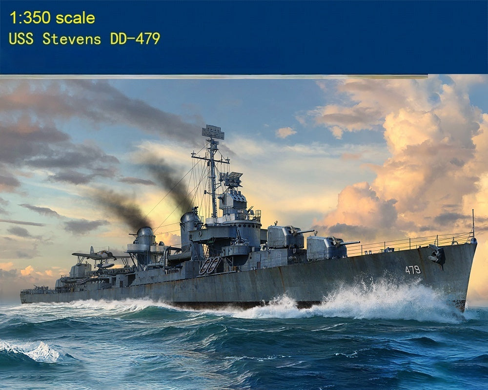 Trumpeter 65308 1:350 USS Stevens "DD-479" Destroyer Assembly Model Kit