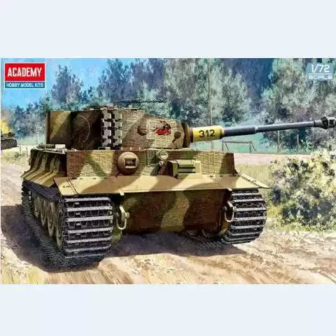 Academy AC13431 1/72 German Tiger-Ⅰ Ver. Late Model Kit