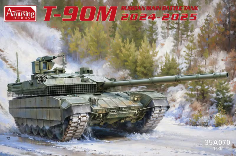 Amusing 35A070 1/35 T-90M Russian Break Through Main Battle Tanks Model Kit