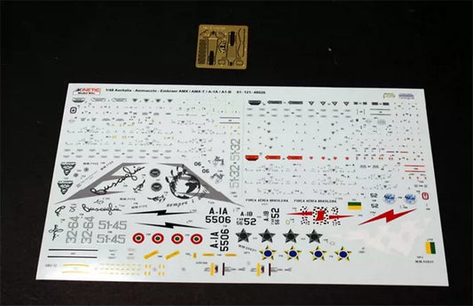 KINETIC K48027 1/48 AMX-T /1B FIGHTER TWO-SEATER MODEL KIT