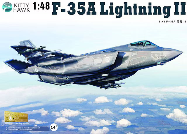 Kitty Hawk 80103 148 F-35A Airplane Model Kit NEW