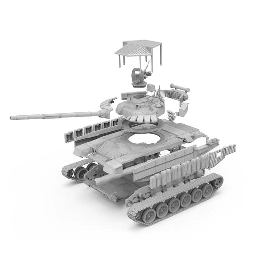 MENG 72-015 1/72 T-72B3M w/Roof Tank Model Kit