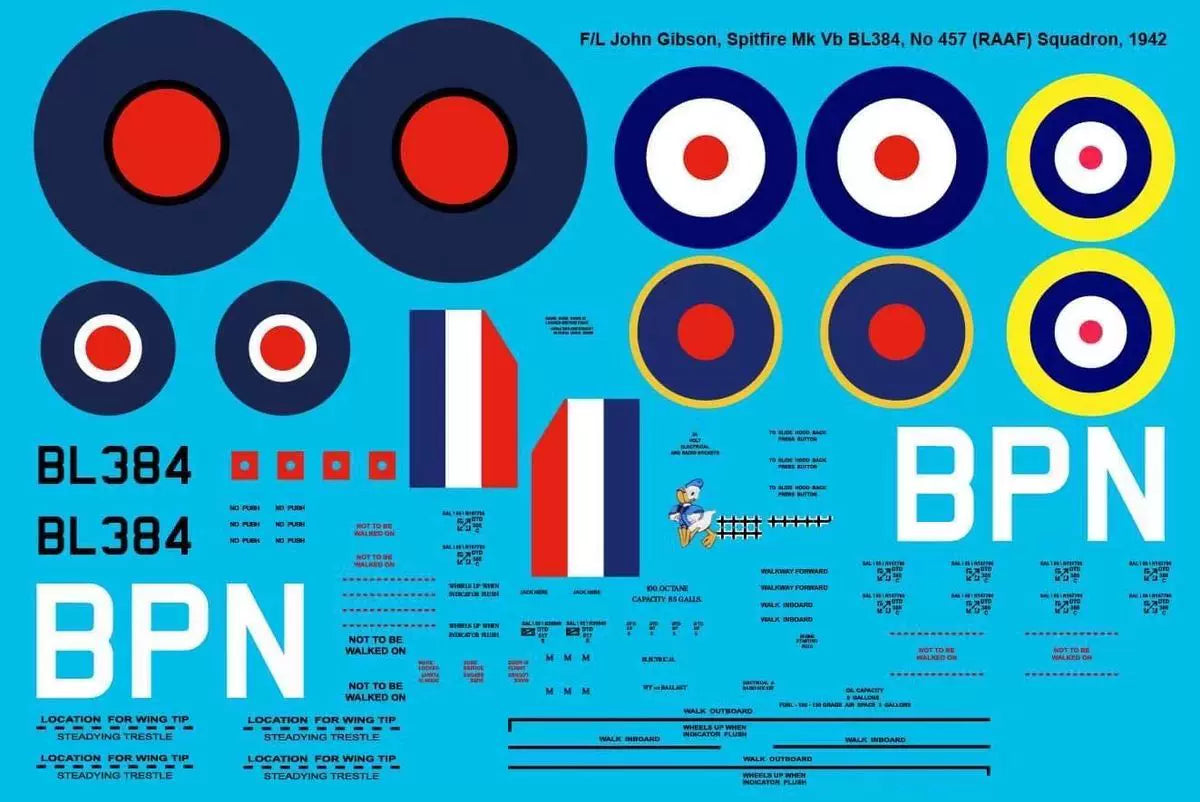 Border BF-004 1/35 Super Marine Spitfire MK.Vb W/interior Airplane Model kit