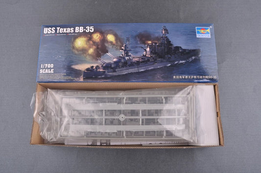 USS Texas BB-35 1/700 Battleship Model Kit | Trumpeter 06712